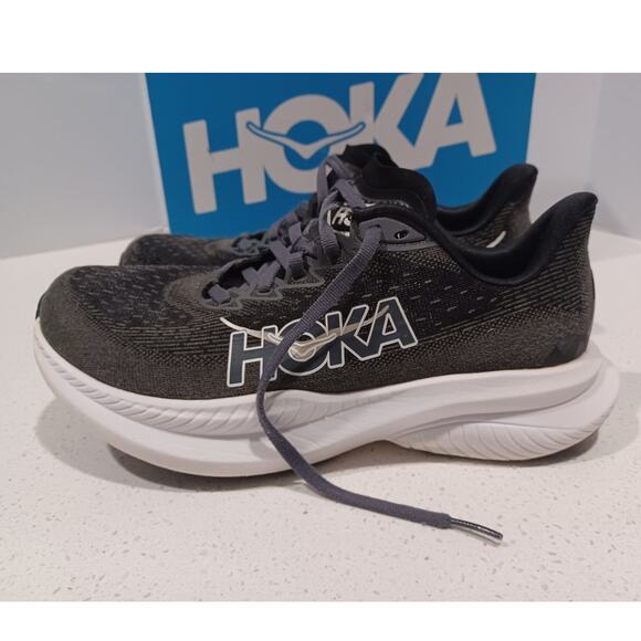 Hoka Womens Running Shoes W Mach 6 Wide Size 8D - Picture 3 of 9